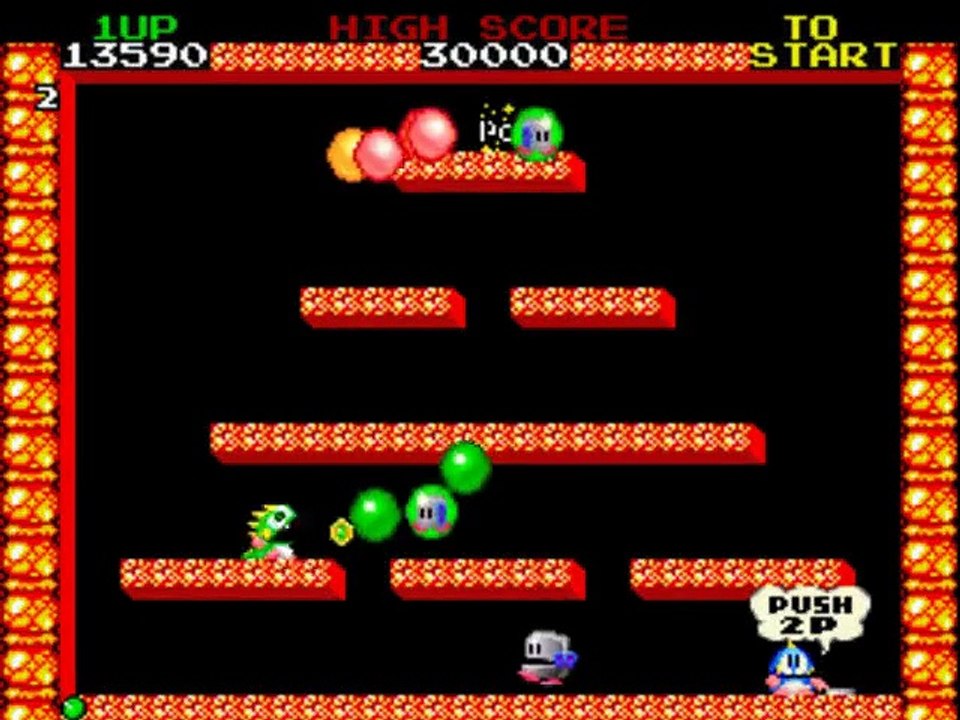 Bubble Bobble Also Featuring Rainbow Islands online multiplayer - psx