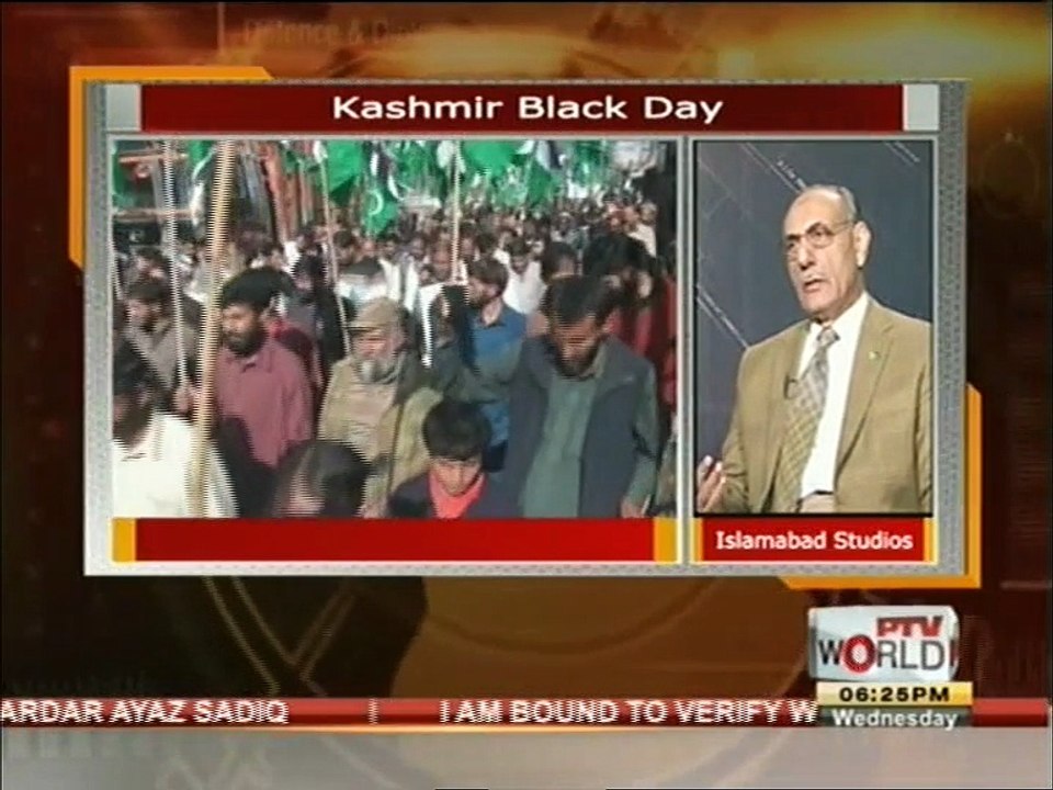 Defence & Diplomacy-Kashmir Black Day
