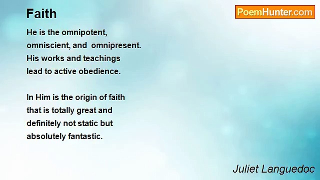 Juliet Languedoc - Faith