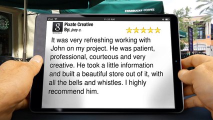 Pixate Creative New Ipswich         Terrific         Five Star Review by joey c.