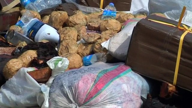 More than 20 tonnes of drugs destroyed in Afghanistan