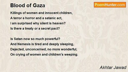 Akhtar Jawad - Blood of Gaza