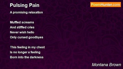 Montana Brown - Pulsing Pain