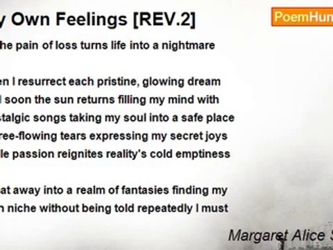 Margaret Alice Second - My Own Feelings [REV.2]