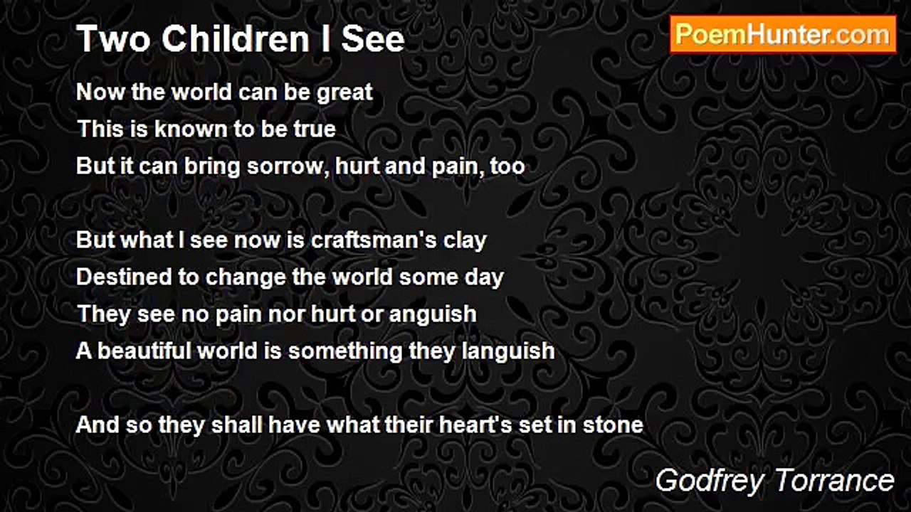 Godfrey Torrance - Two Children I See