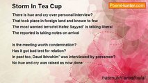 hasmukh amathalal - Storm In Tea Cup