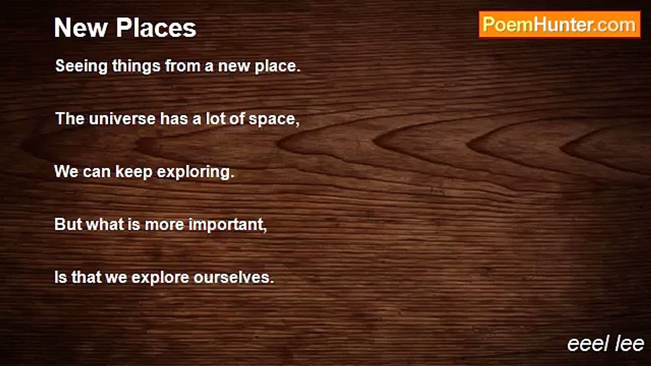 eeel lee - New Places