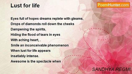 SANDHYA REGMI - Lust for life