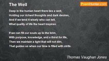 Thomas Vaughan Jones - The Well
