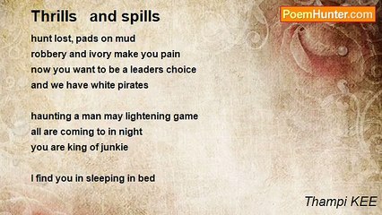 Thampi KEE - Thrills   and spills