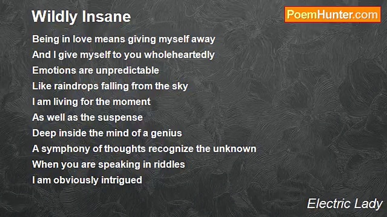 Electric Lady - Wildly Insane