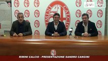 Icaro Sport. Rimini Calcio: presentazione Sandro Cangini