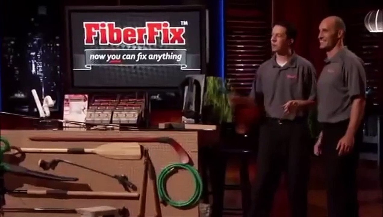 Shark Tank Fiberfix presentation Eric Child Spencer Quinn post