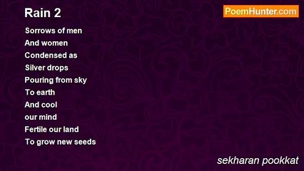 sekharan pookkat - Rain 2
