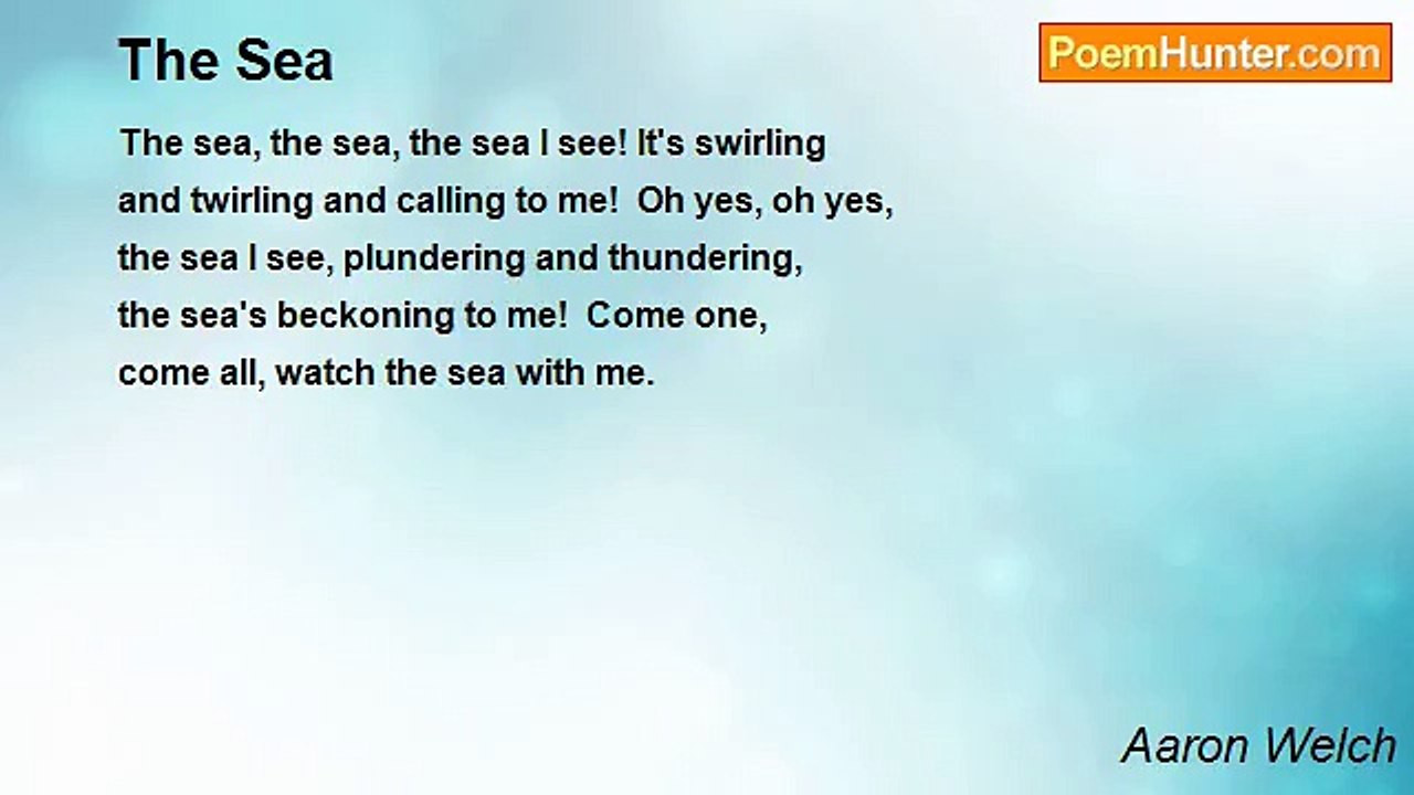 Aaron Welch - The Sea