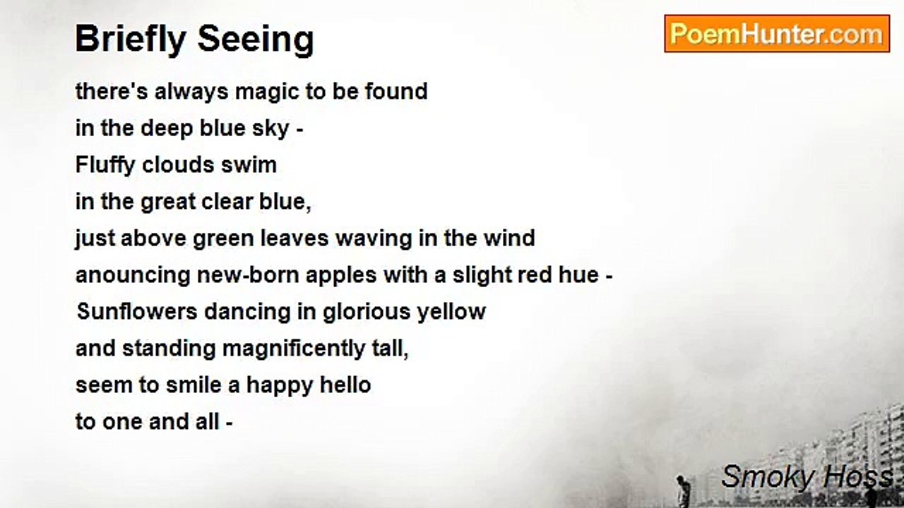 Smoky Hoss - Briefly Seeing