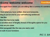RIC S. BASTASA - welcome welcome welcome