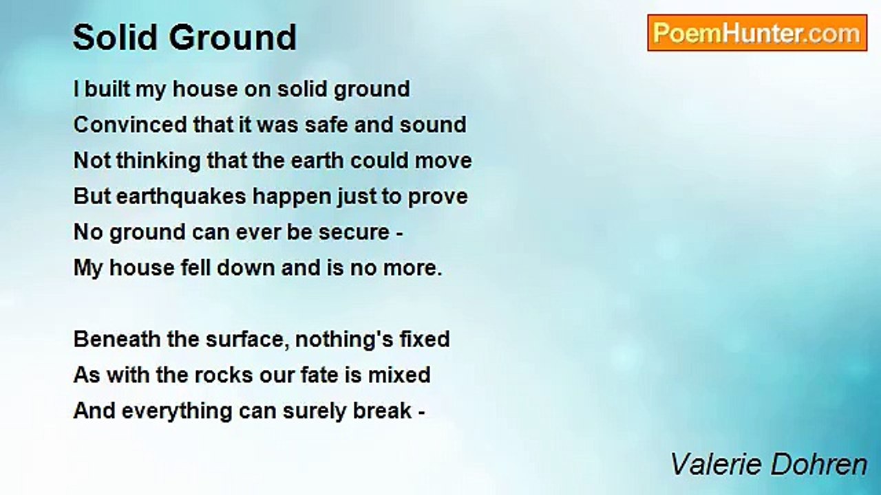 Valerie Dohren - Solid Ground