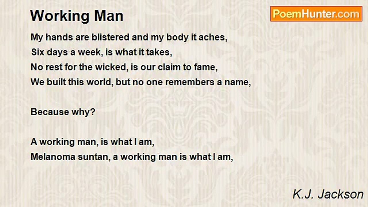 K.J. Jackson - Working Man