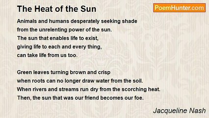 Jacqueline Nash - The Heat of the Sun
