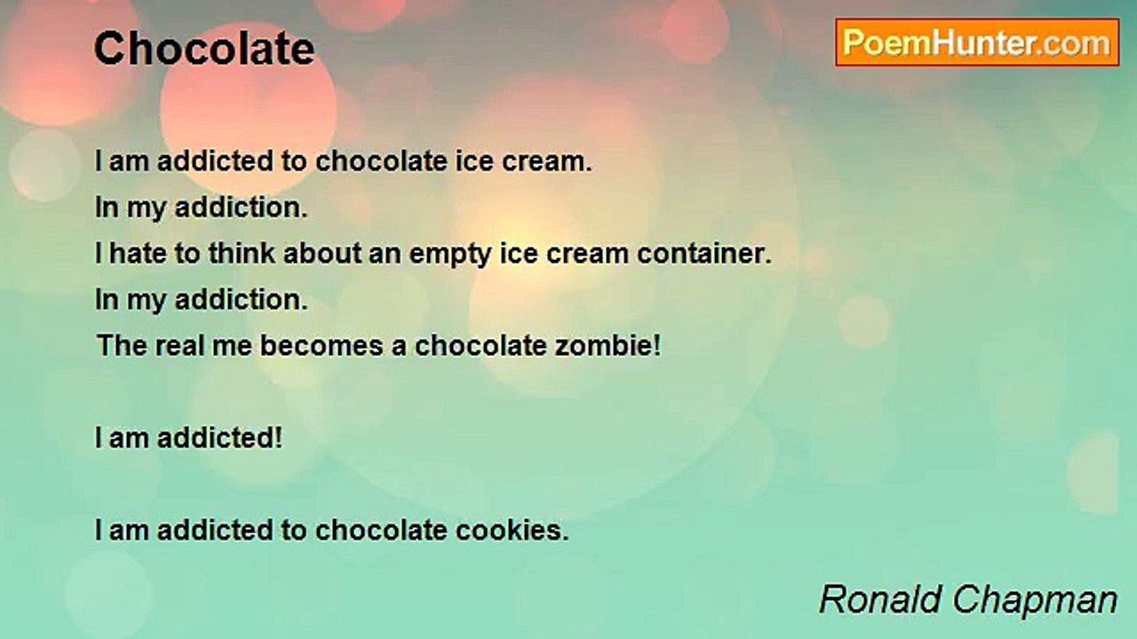 Ronald Chapman - Chocolate