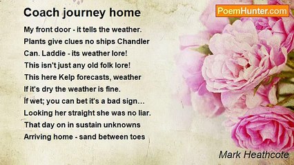 Mark Heathcote - Coach journey home