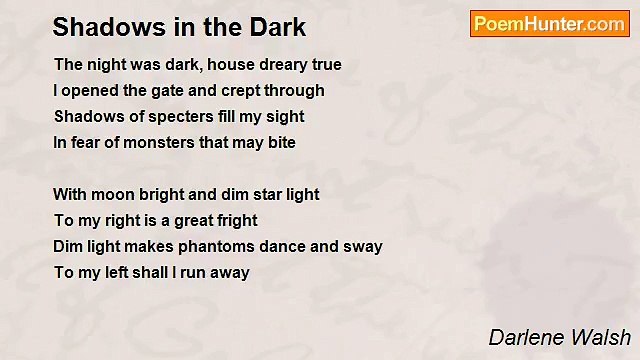 Darlene Walsh - Shadows in the Dark