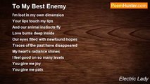 Electric Lady - To My Best Enemy