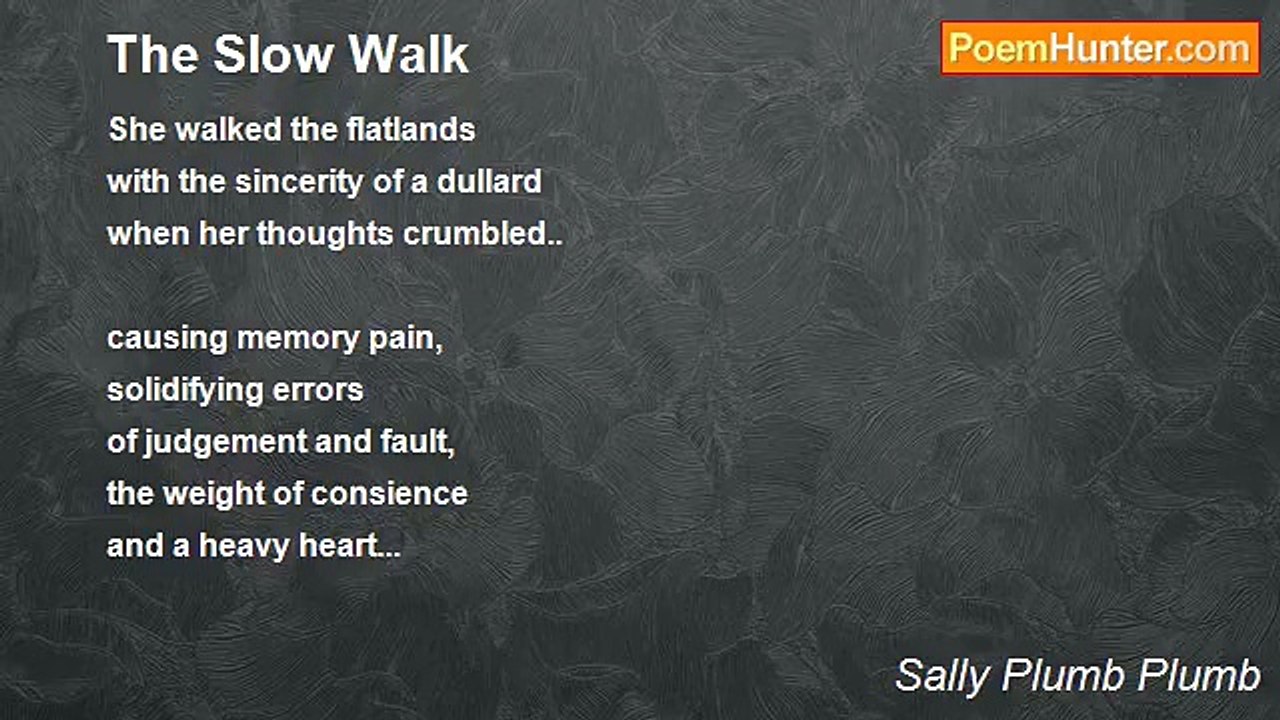 Sally Plumb Plumb - The Slow Walk