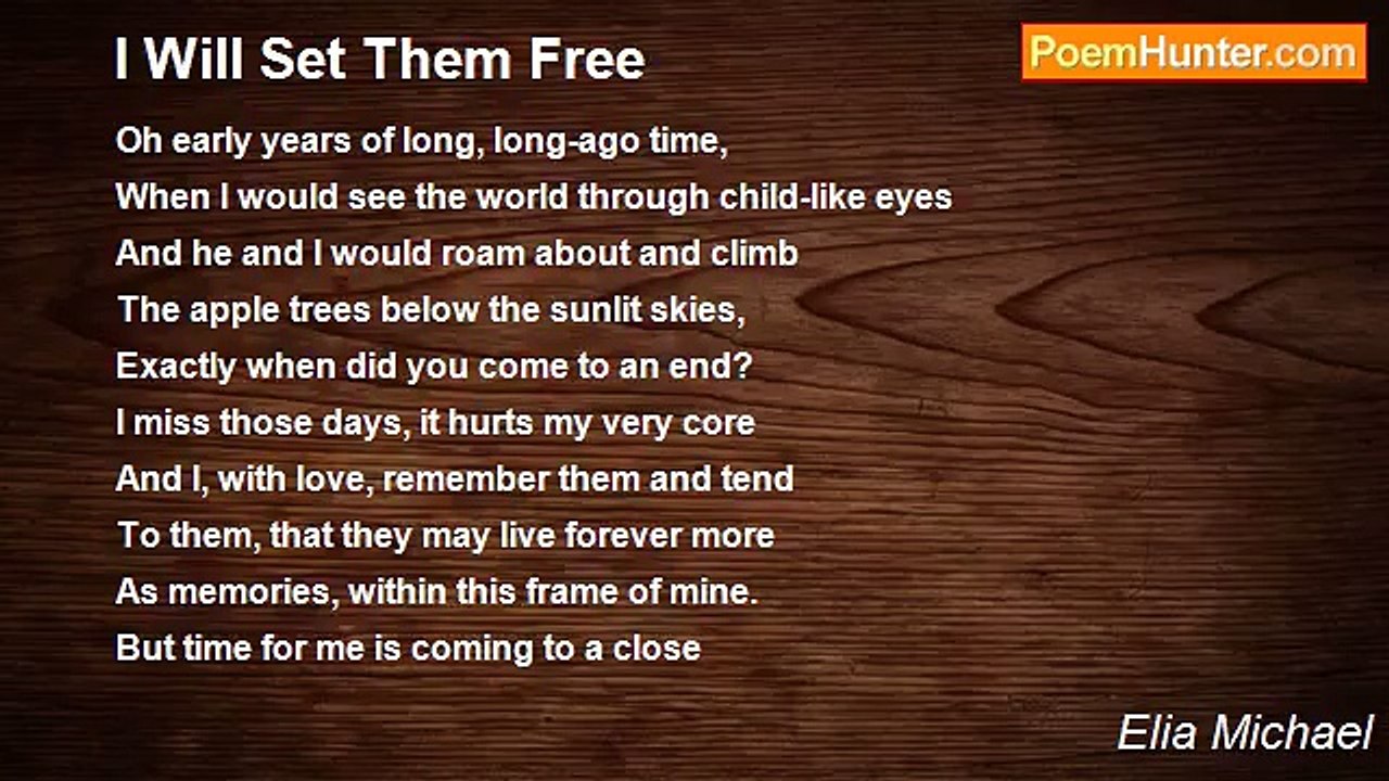 Elia Michael - I Will Set Them Free