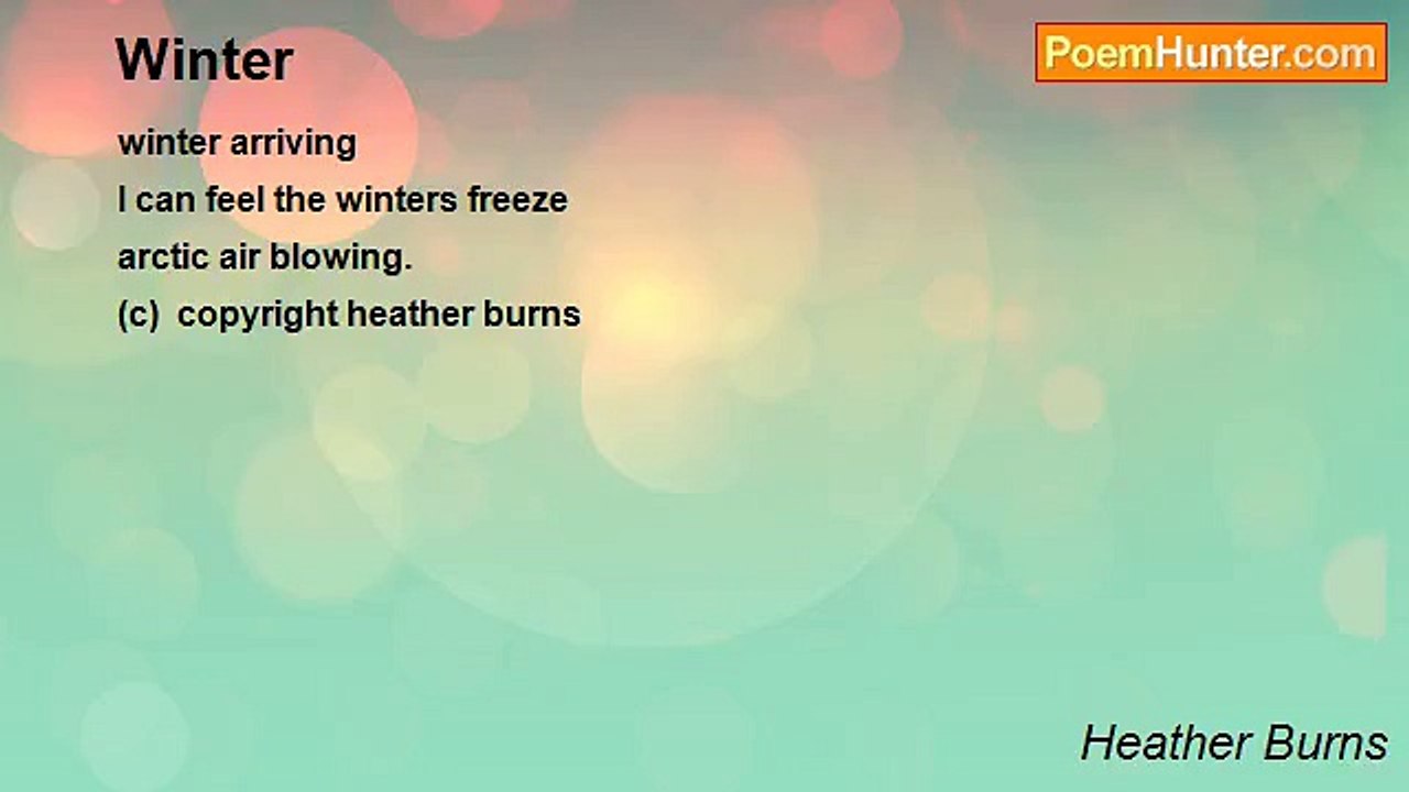 Heather Burns - Winter