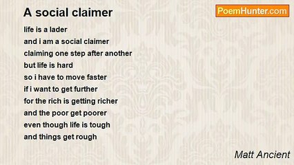 Matt Ancient - A social climber