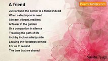 Savita Tyagi - A friend
