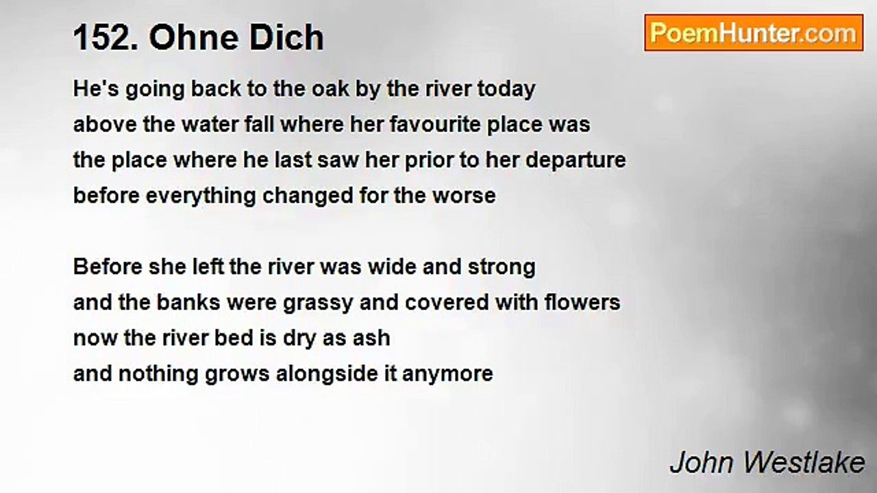 John Westlake - 152. Ohne Dich