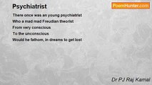 Dr PJ Raj Kamal - Psychiatrist