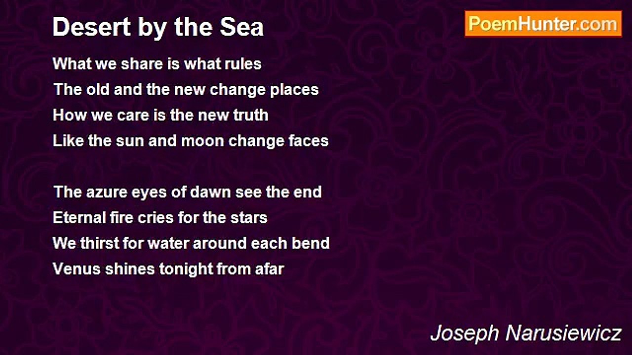 Joseph Narusiewicz - Desert by the Sea