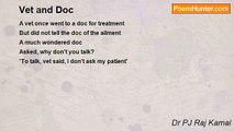 Dr PJ Raj Kamal - Vet and Doc