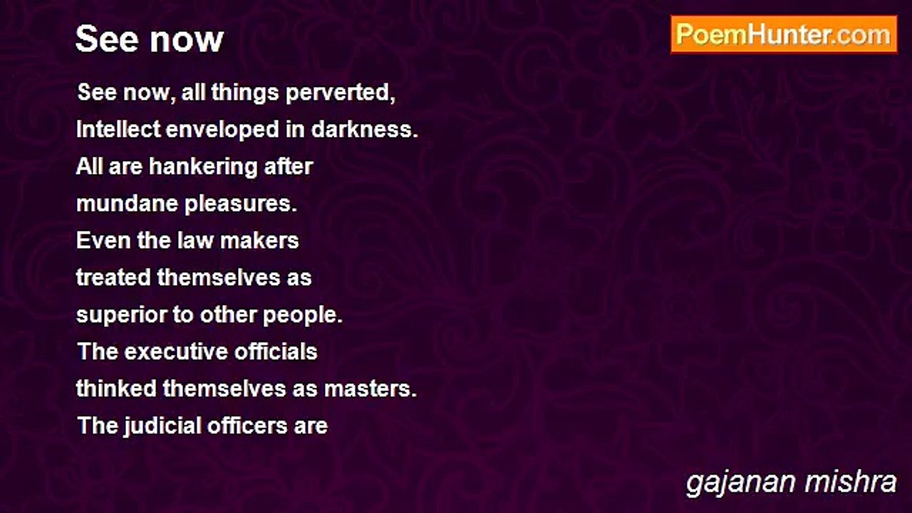 gajanan mishra - See now