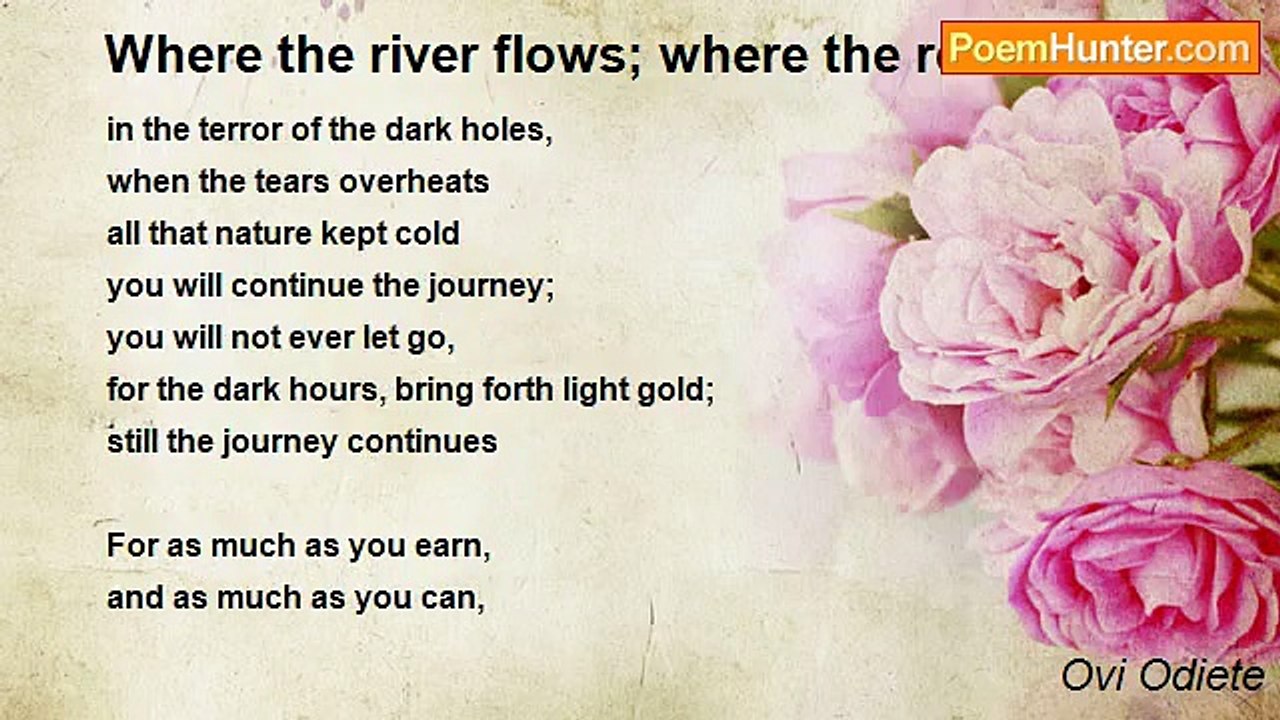 Ovi Odiete - Where the river flows; where the road divides