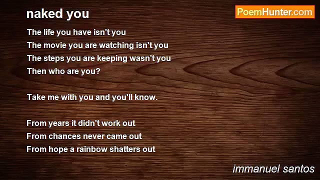 immanuel santos - naked you