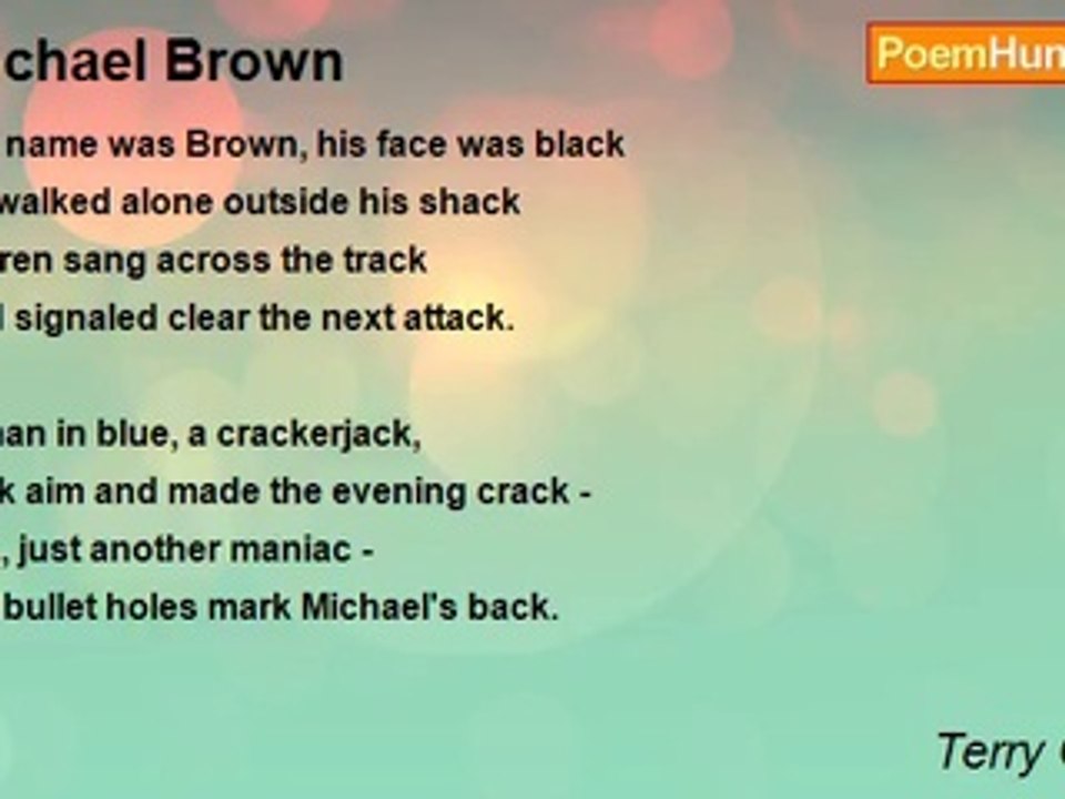 Terry O'Leary - Michael Brown