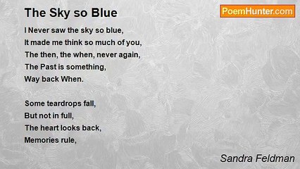 Sandra Feldman - The Sky so Blue