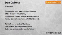 Fyodor Sologub - Don Quixote