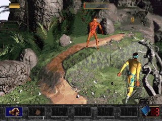 Time Commando online multiplayer - psx