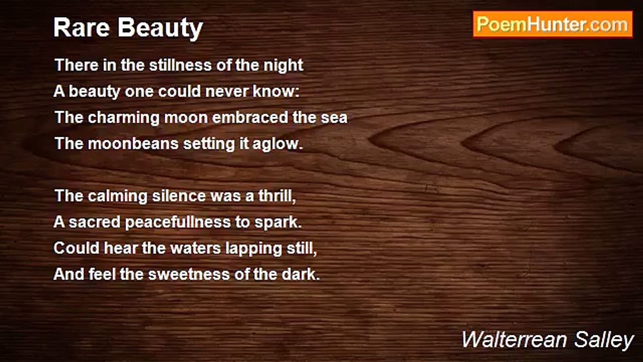Walterrean Salley - Rare Beauty