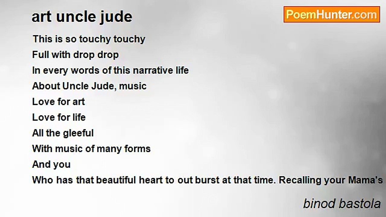 binod bastola - art uncle jude