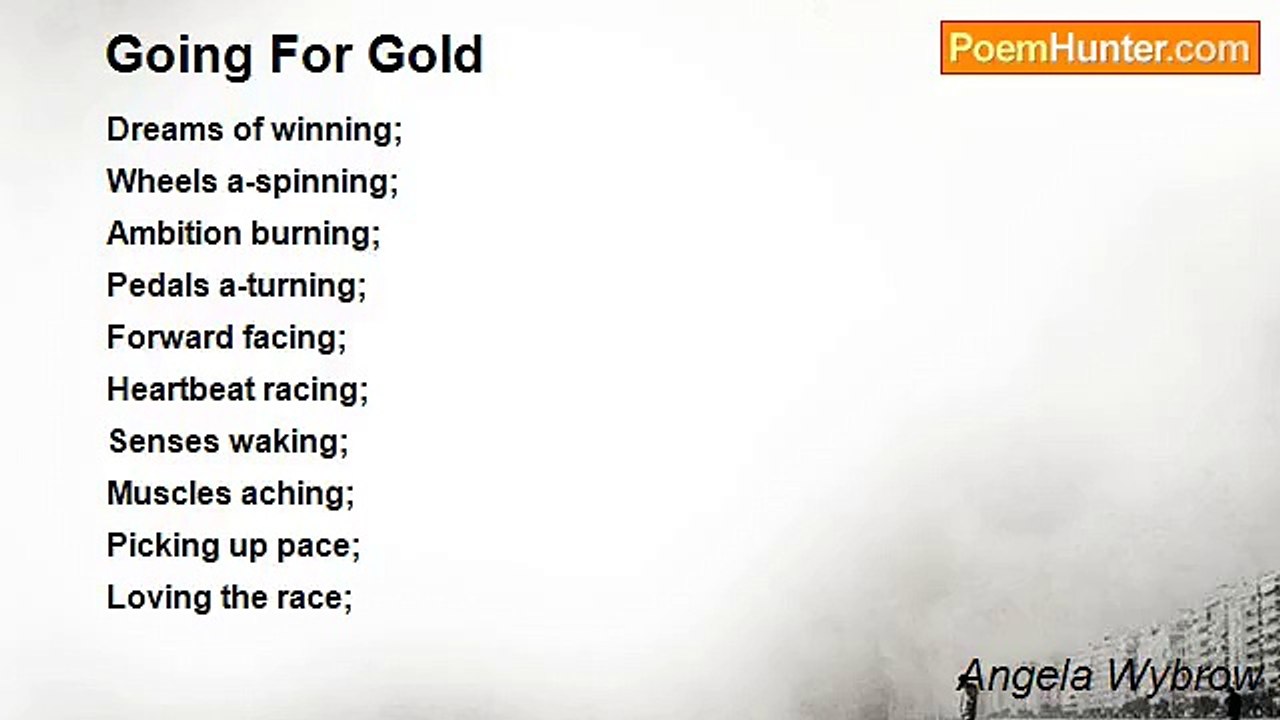 Angela Wybrow - Going For Gold