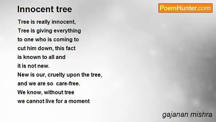 gajanan mishra - Innocent tree