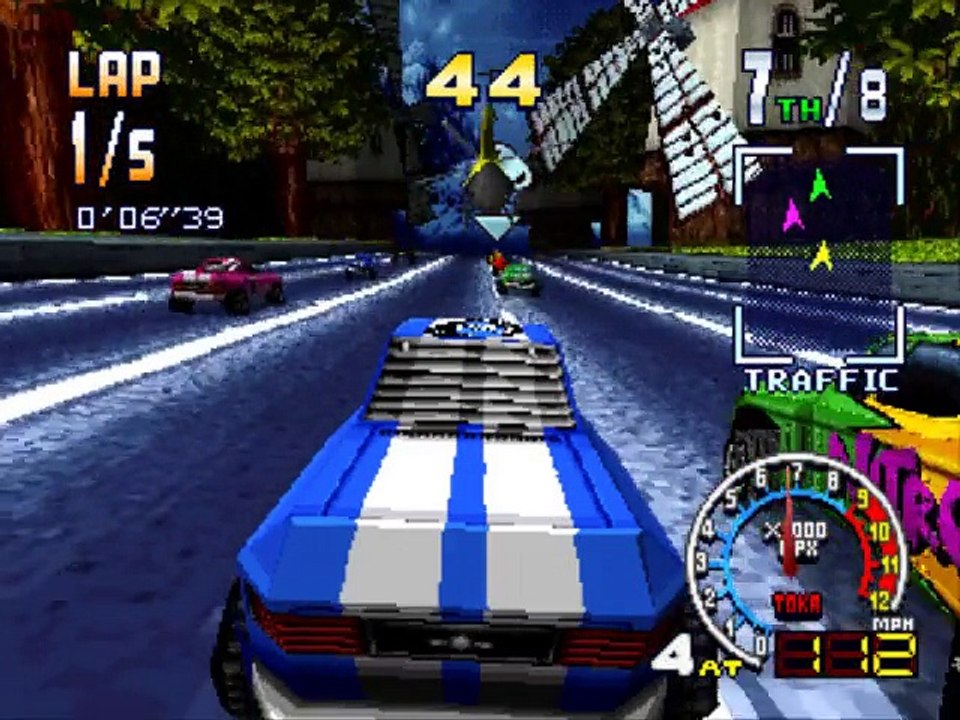 Burning Road online multiplayer - psx