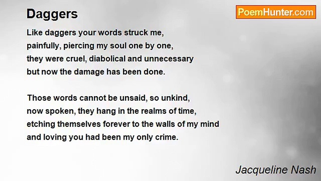 Jacqueline Nash - Daggers